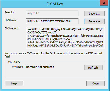 Trustwave Mailmarshal Dkim Setup